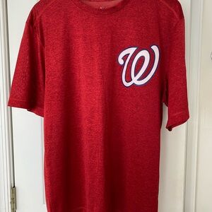 Washington Nationals Red Short Sleeve Tee Men’s Large